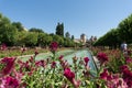 Garden Of The Real Alcazar Of Cordoba Andalucia, Spain