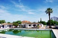 Garden and a refresh water pool at Algarve