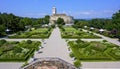 Garden of the Renaissance palace Schallaburg