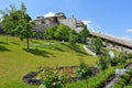 Garden of the Royal Palace, Budapest, Hungary Royalty Free Stock Photo