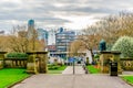 Garden of Saint John in Liverpool, England