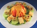 Garden Salad with Dressing