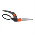 Garden scissor vector illustration.