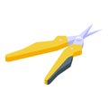 Garden secateurs icon, isometric style Royalty Free Stock Photo