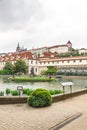 Garden of the Senate of the Parliament in Prague