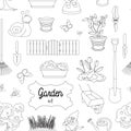 Garden set pattern