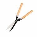 Garden shears isolated Royalty Free Stock Photo