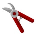 Garden Shears. Vector Pruner Icon