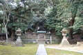 garden and shinto altars in izumo (japan)