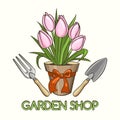 Garden Shop Emblem