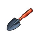 Garden shovel icon