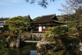 In the garden of the Silver Temple, Kyoto, Japan