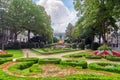 Garden of Small Sablon (Jardin du Petit Sablon), Brussels, Belgium.