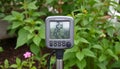 Garden soil moisture meter, plant care tool and soil testing equipment Generative AI
