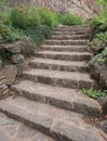 Garden Staircase Royalty Free Stock Photo