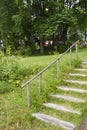 Garden stairs