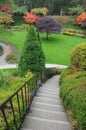 Garden stairway