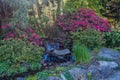 Garden Stream Landscape 3 Royalty Free Stock Photo