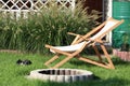 garden deck chair
