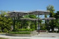 Solar Tropical Greenery Canopies