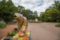 Garden tete d or Parc de la Tete d`Or in Lyon, France. Garden named by Gold Head for tresor. Park of the golden head in Lyon, F