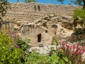 The Garden Tomb, entrance to the tomb in Jerusalem, Israel