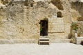 The Garden Tomb in Jerusalem Israel Royalty Free Stock Photo