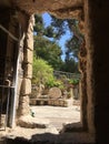 Garden Tomb of Jesus in Jerusalem, Israel.