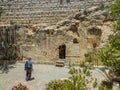 The Garden Tomb, rock tomb in Jerusalem, Israel