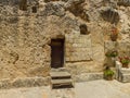 The Garden Tomb, rock tomb in Jerusalem, Israel Royalty Free Stock Photo