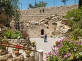 The Garden Tomb, rock tomb in Jerusalem, Israel