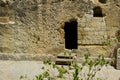 The Garden Tomb or Sepulchre in Jerusalem Israel Royalty Free Stock Photo