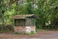 Garden tool shed, Parque Nacional Carara, Costa Rica Royalty Free Stock Photo