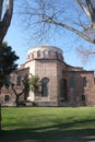 Garden in Topkapi Palace. Historical, istanbul Royalty Free Stock Photo