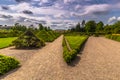 Garden of Uppsala University, Sweden Royalty Free Stock Photo