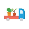 Garden vehicle Isolated Vector icon which can easily modify or edit
