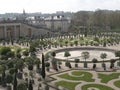 The garden of Versailles Palace Royalty Free Stock Photo