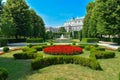 Garden in Viena Royalty Free Stock Photo