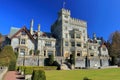 Hatley Castle National Historic Site, Royal Roads University, Victoria, Vancouver Island, British Columbia, Canada Royalty Free Stock Photo