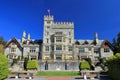 Hatley Castle National Historic Site, Royal Roads University, Victoria, Vancouver Island, British Columbia, Canada Royalty Free Stock Photo