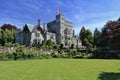 Hatley Castle Gardens at Royal Roads University, Victoria, Vancouver Island, British Columbia Royalty Free Stock Photo