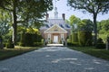 Garden view of Governor's Palace