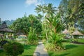 Garden view of Penang famous Bayview Hotel