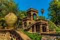 The Garden of Villa Comunale, Taormina, Sicily Royalty Free Stock Photo