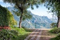 Garden vista, Ravello, Italy.