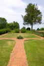 Garden walkway Royalty Free Stock Photo