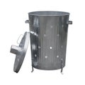 Garden waste incinerator bin Royalty Free Stock Photo