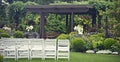 Garden Wedding Royalty Free Stock Photo