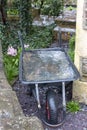 Garden wheelbarrow Royalty Free Stock Photo