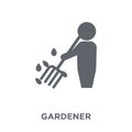 Gardener icon from Agriculture, Farming and Gardening collection